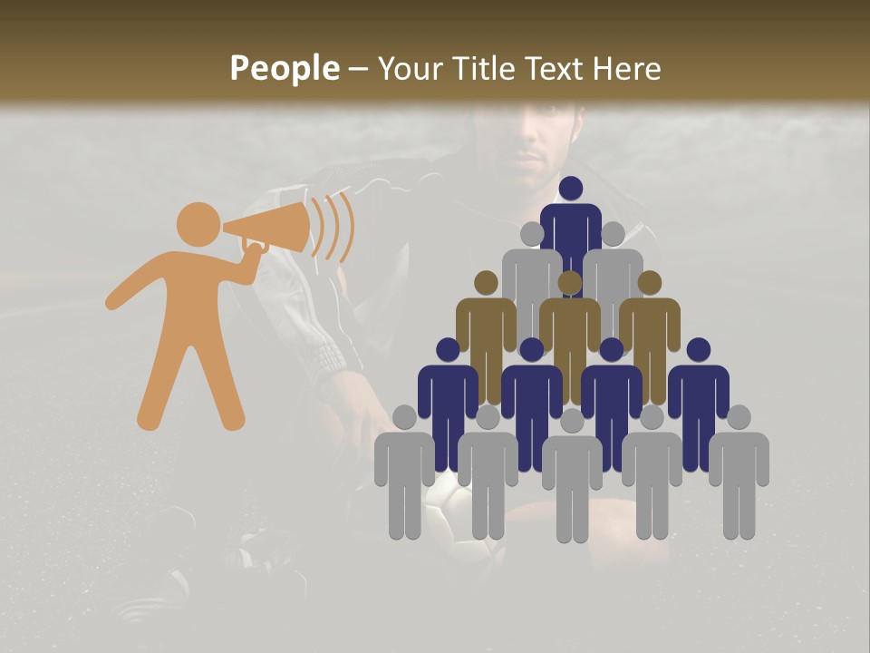 Senior Calm Mother PowerPoint Template