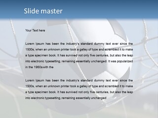 Caucasian Old Senior PowerPoint Template