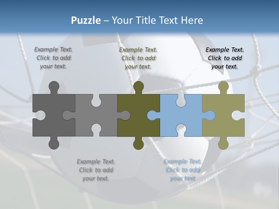Caucasian Old Senior PowerPoint Template