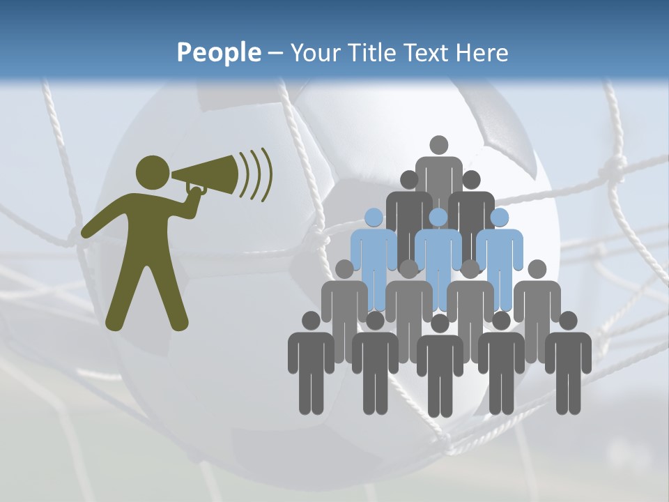 Caucasian Old Senior PowerPoint Template