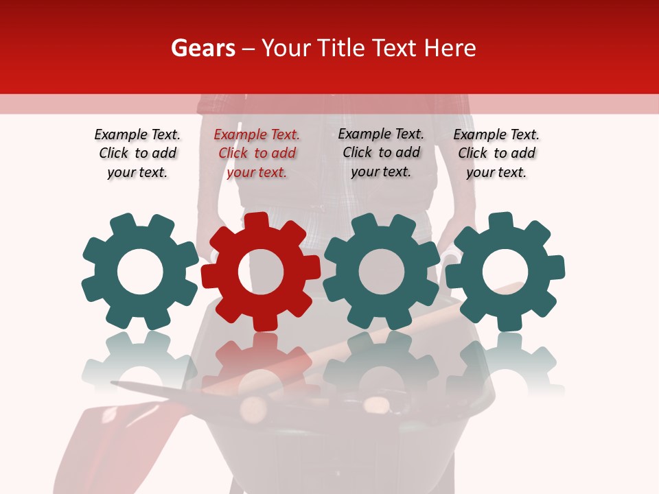 Peaceful Old Beach PowerPoint Template