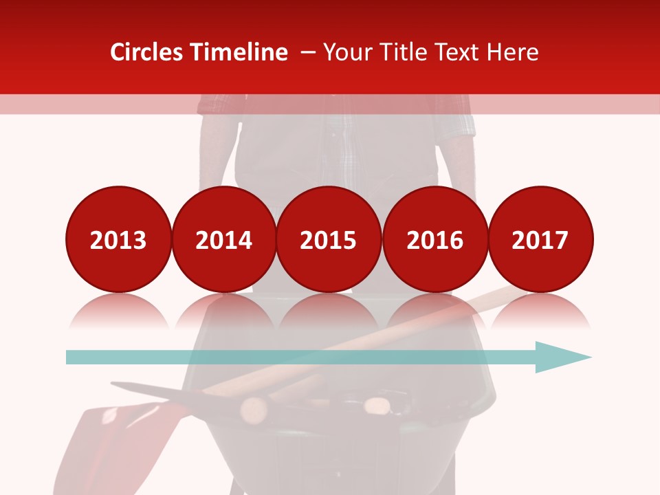 Peaceful Old Beach PowerPoint Template