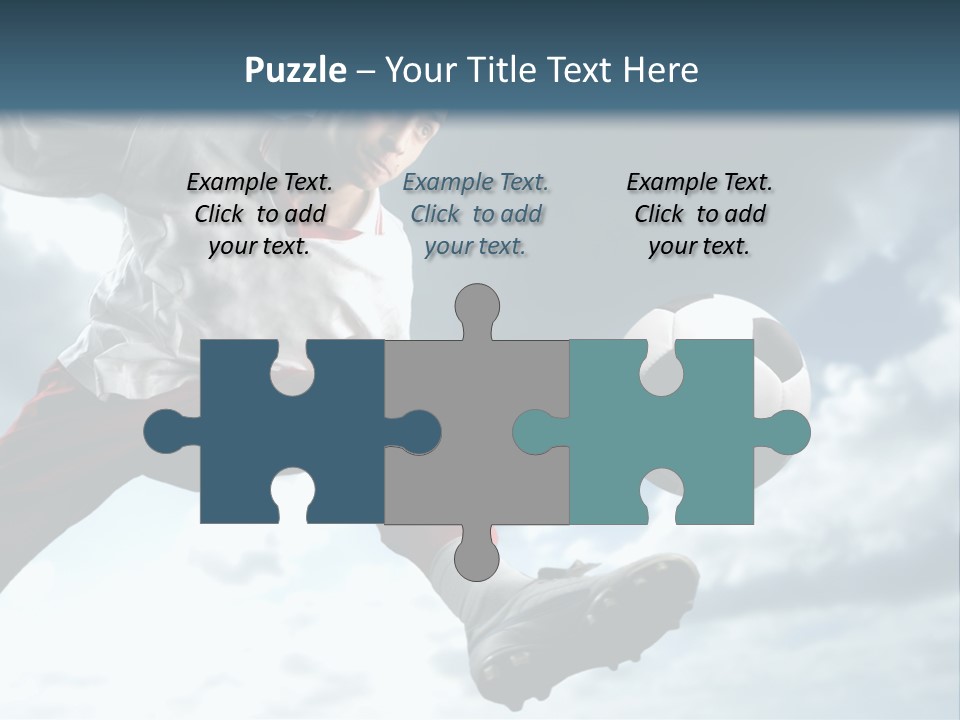 Retired Portrait Sad PowerPoint Template