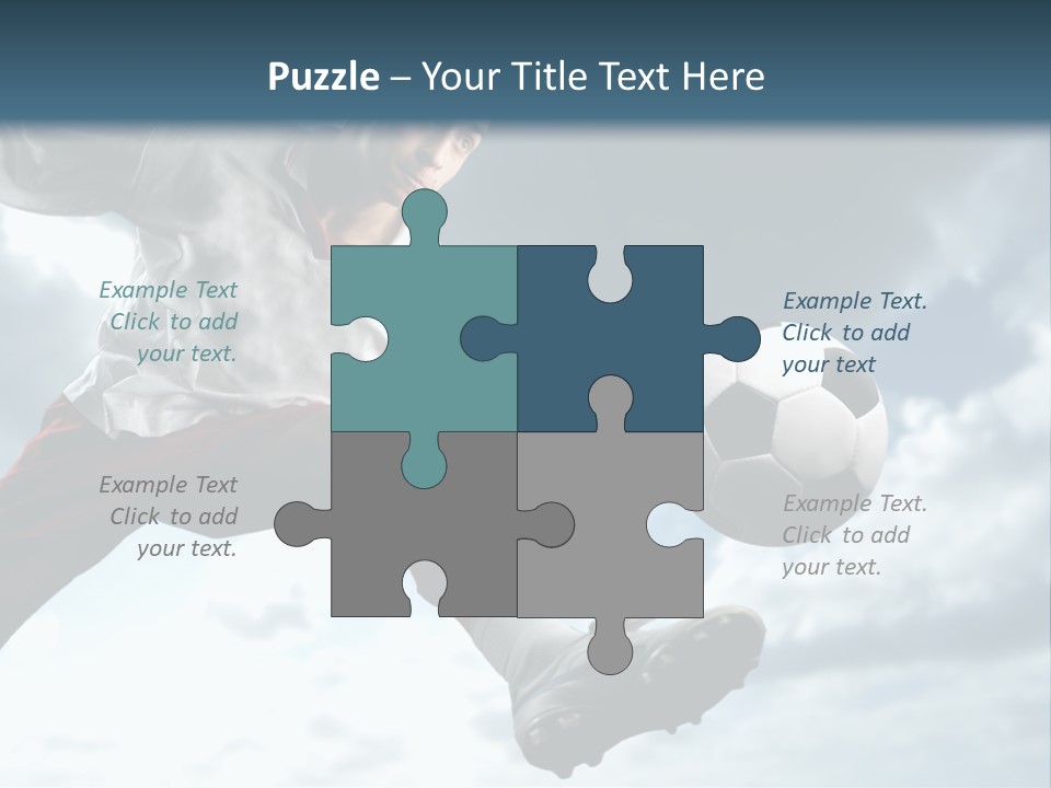 Retired Portrait Sad PowerPoint Template