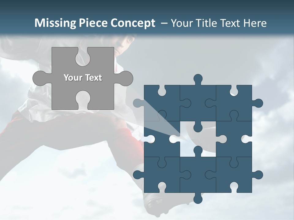 Retired Portrait Sad PowerPoint Template