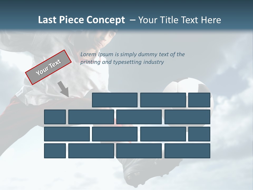 Retired Portrait Sad PowerPoint Template