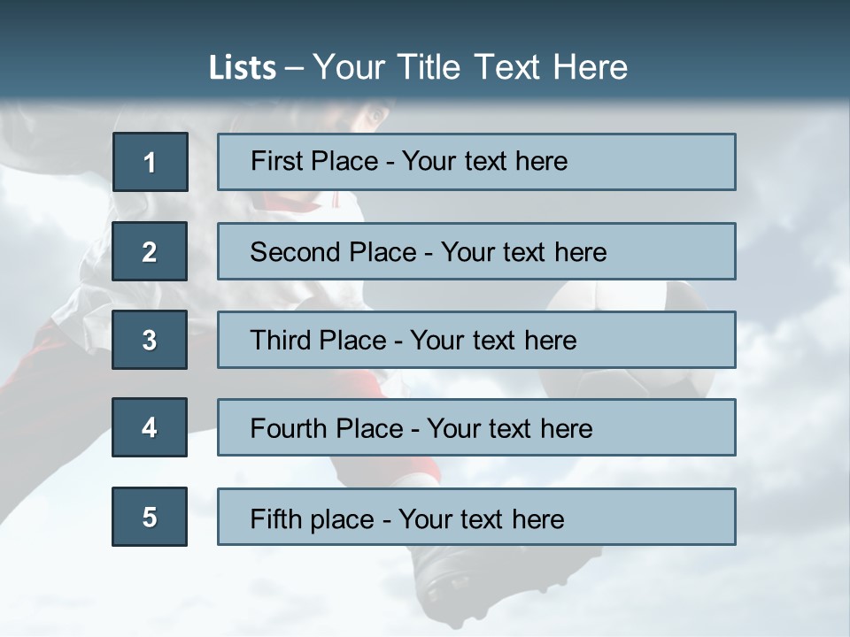 Retired Portrait Sad PowerPoint Template