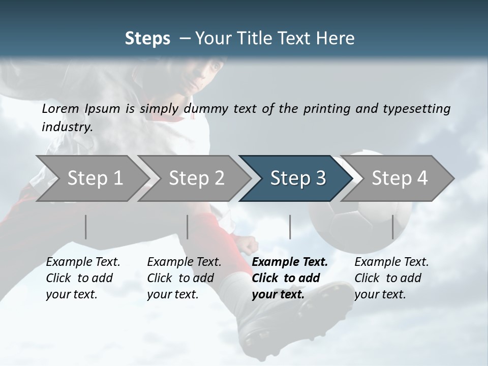 Retired Portrait Sad PowerPoint Template