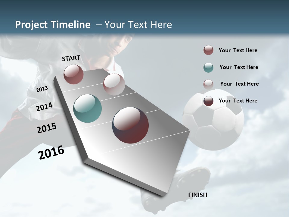 Retired Portrait Sad PowerPoint Template