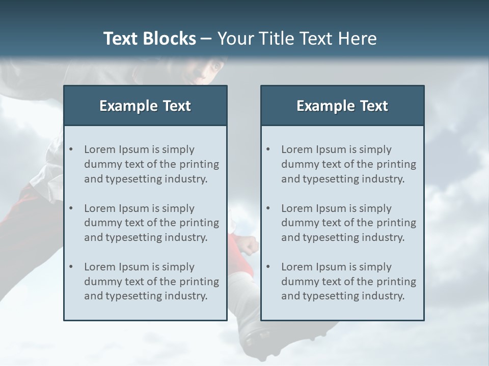 Retired Portrait Sad PowerPoint Template