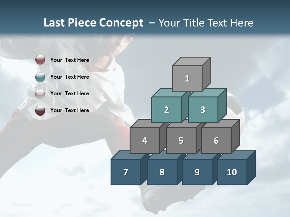 Retired Portrait Sad PowerPoint Template