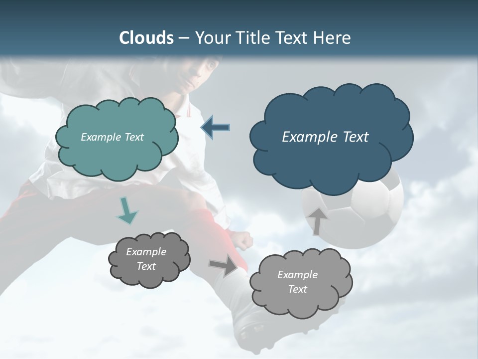 Retired Portrait Sad PowerPoint Template
