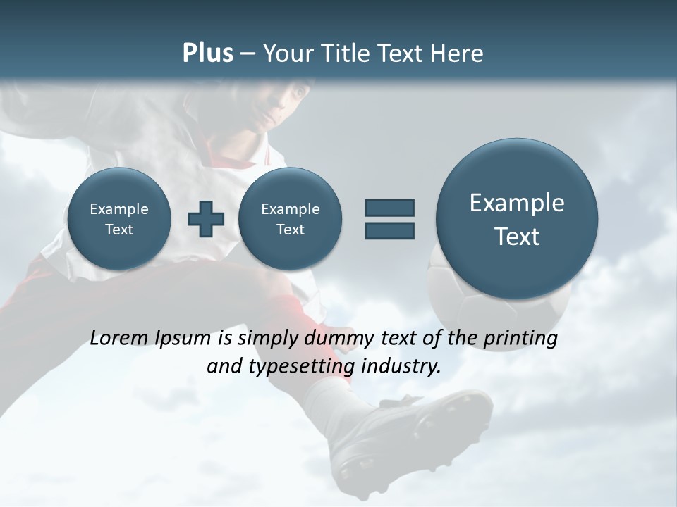 Retired Portrait Sad PowerPoint Template