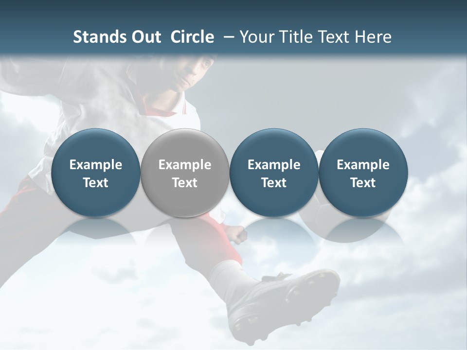 Retired Portrait Sad PowerPoint Template