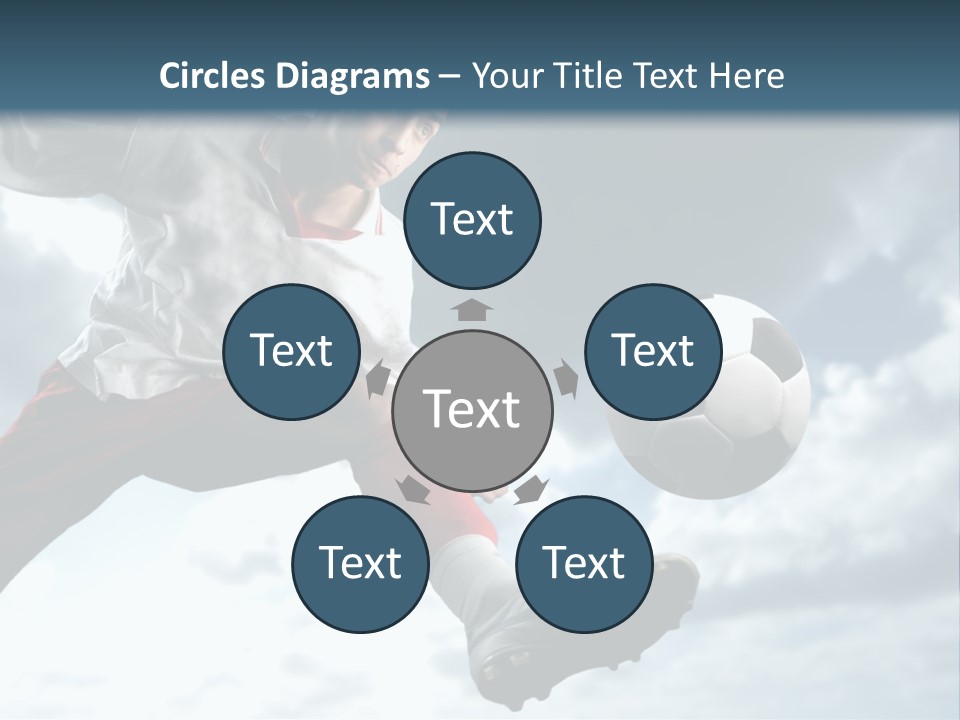 Retired Portrait Sad PowerPoint Template