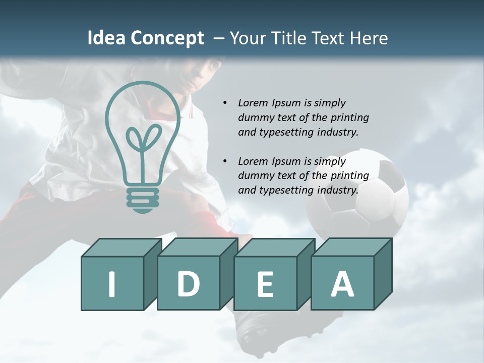 Retired Portrait Sad PowerPoint Template