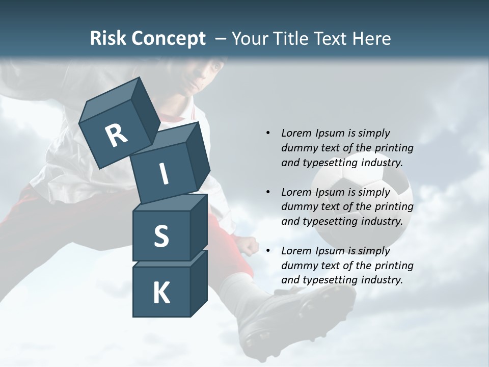 Retired Portrait Sad PowerPoint Template