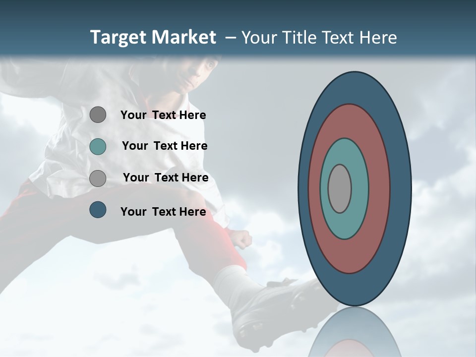 Retired Portrait Sad PowerPoint Template