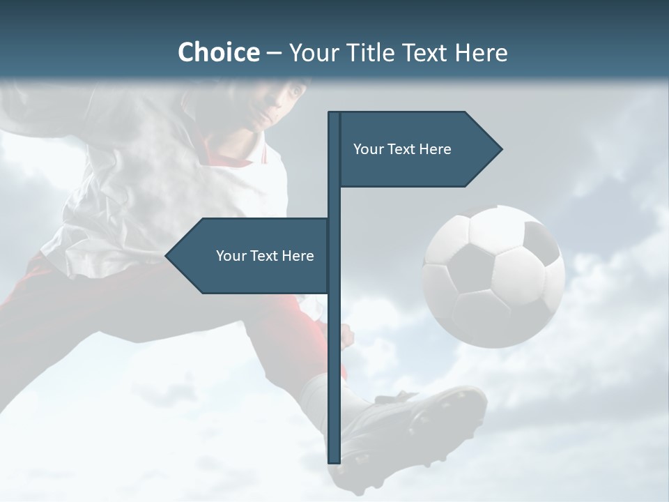 Retired Portrait Sad PowerPoint Template