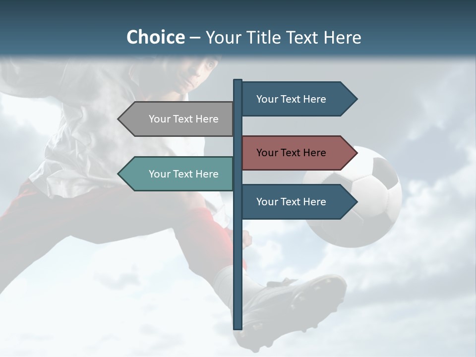 Retired Portrait Sad PowerPoint Template