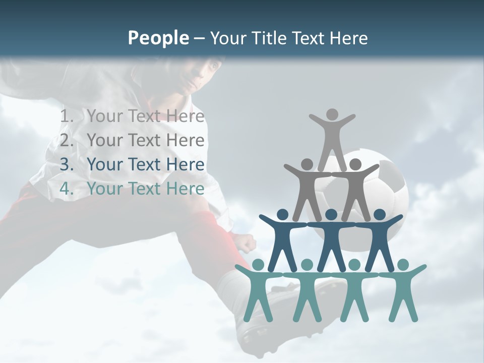 Retired Portrait Sad PowerPoint Template