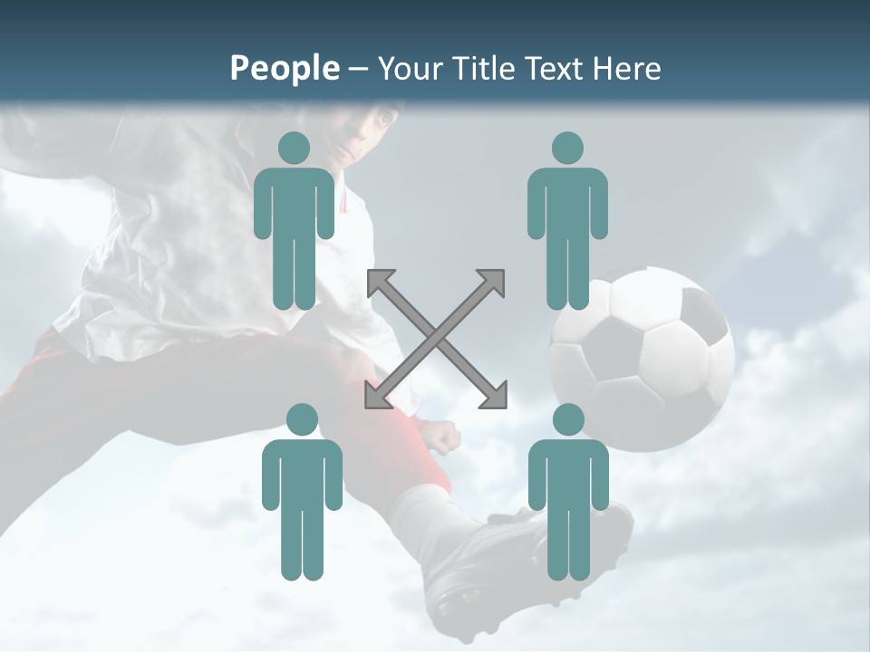 Retired Portrait Sad PowerPoint Template