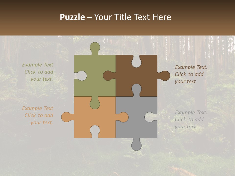 Senior Water Lifestyle PowerPoint Template