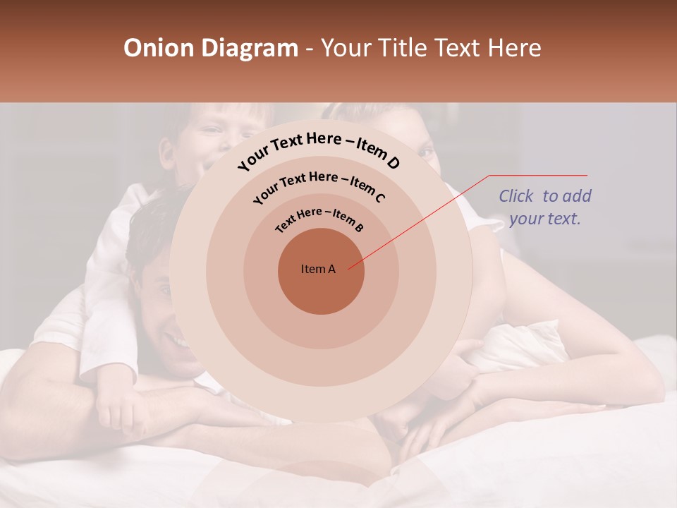 Sand Beach Standing PowerPoint Template