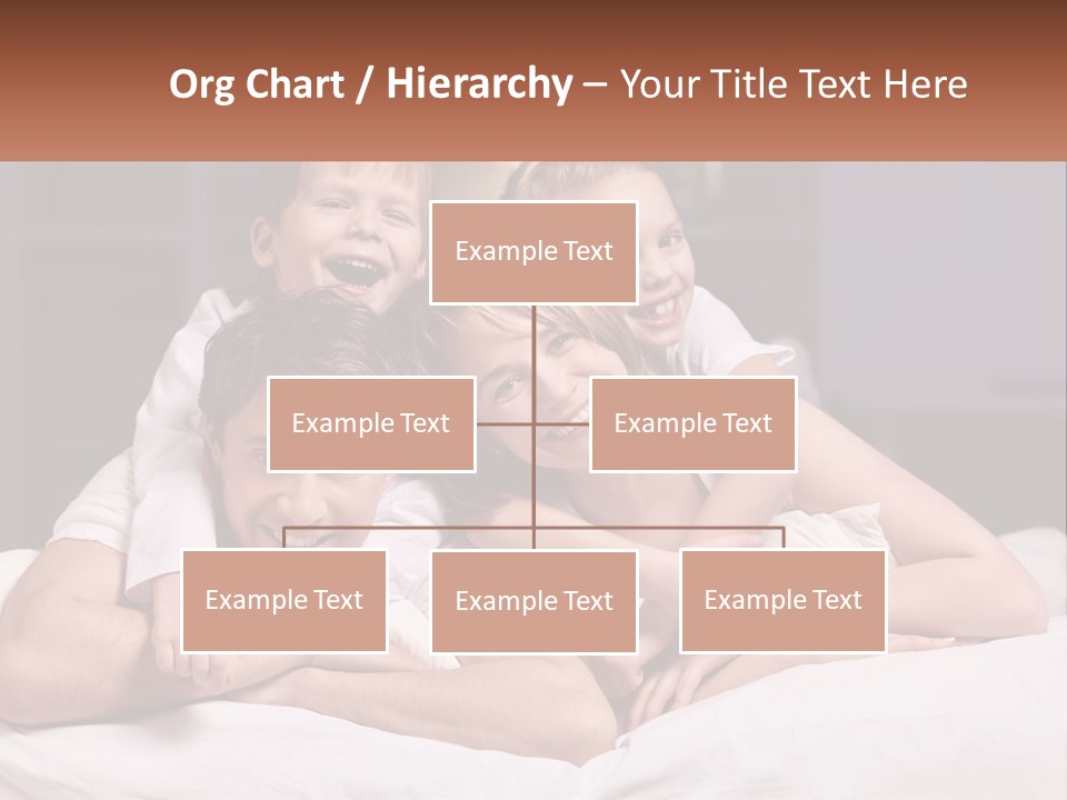 Sand Beach Standing PowerPoint Template