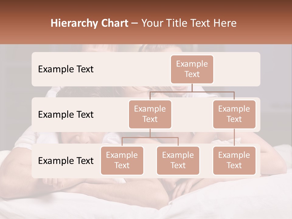 Sand Beach Standing PowerPoint Template