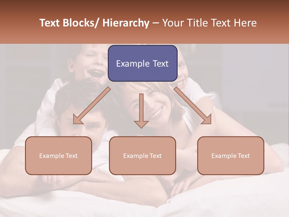 Sand Beach Standing PowerPoint Template