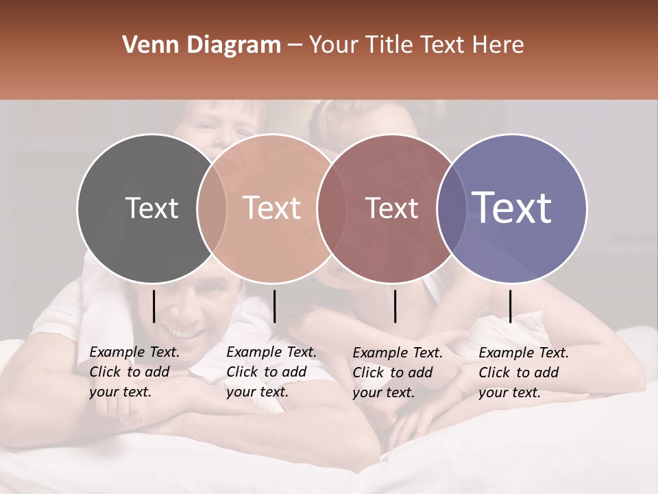 Sand Beach Standing PowerPoint Template