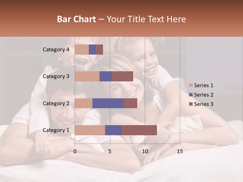 Sand Beach Standing PowerPoint Template