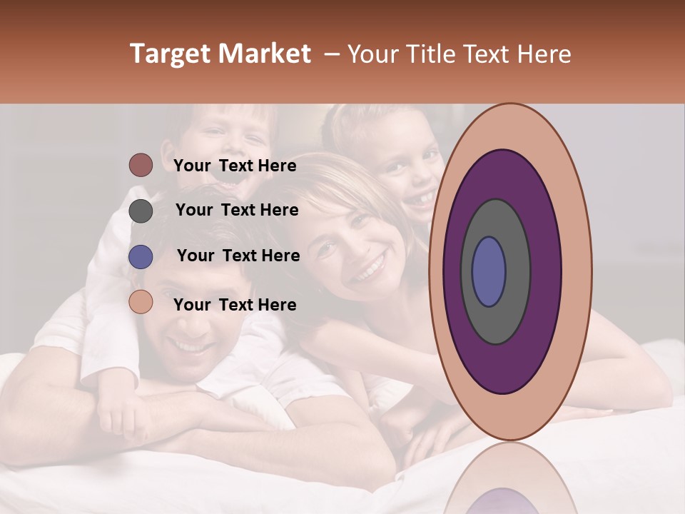 Sand Beach Standing PowerPoint Template