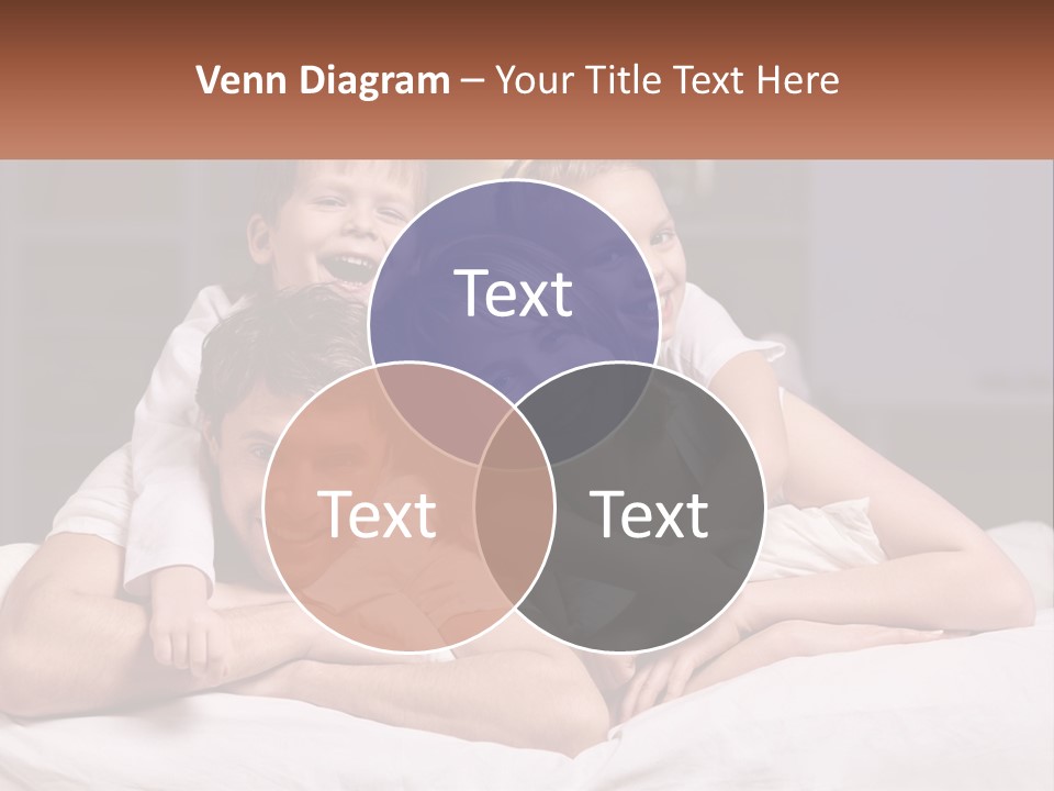 Sand Beach Standing PowerPoint Template