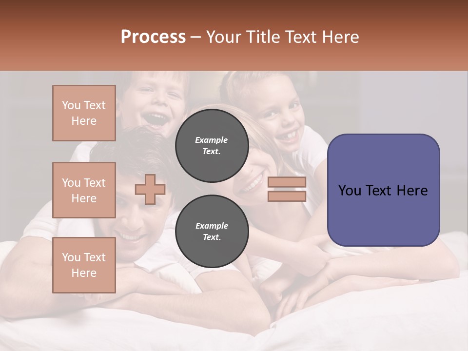 Sand Beach Standing PowerPoint Template