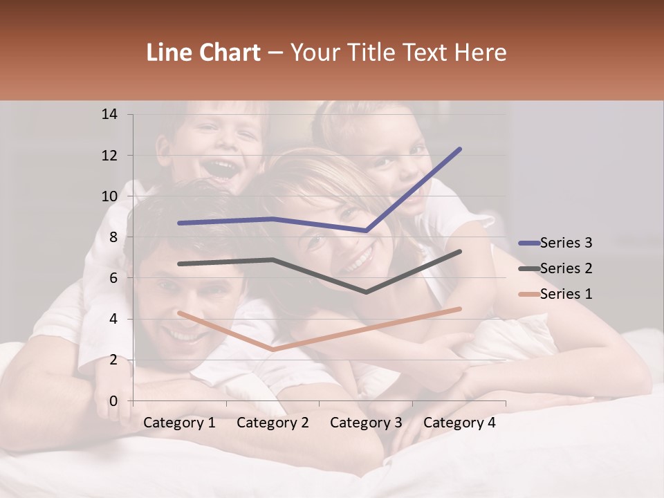 Sand Beach Standing PowerPoint Template