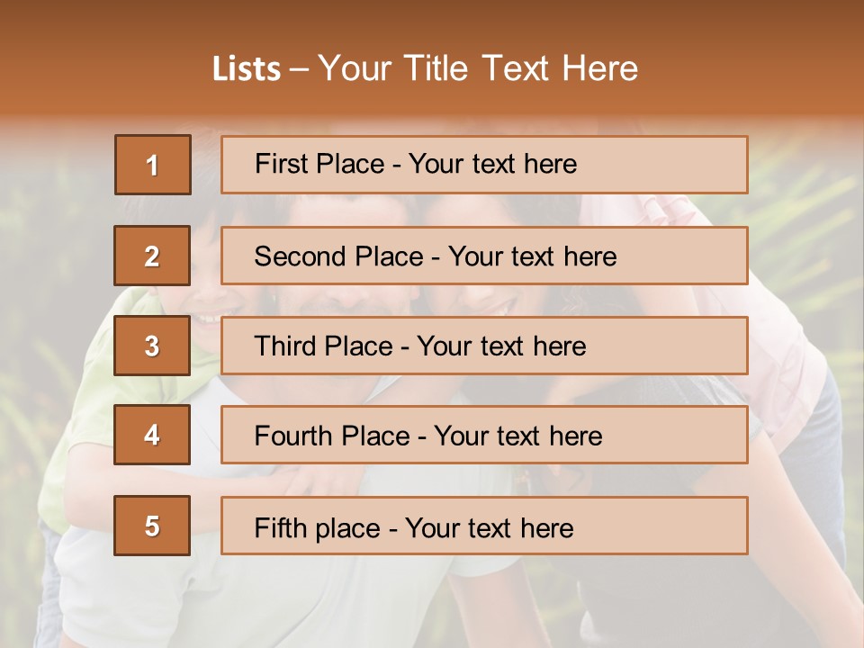 Coast Parent Retired PowerPoint Template