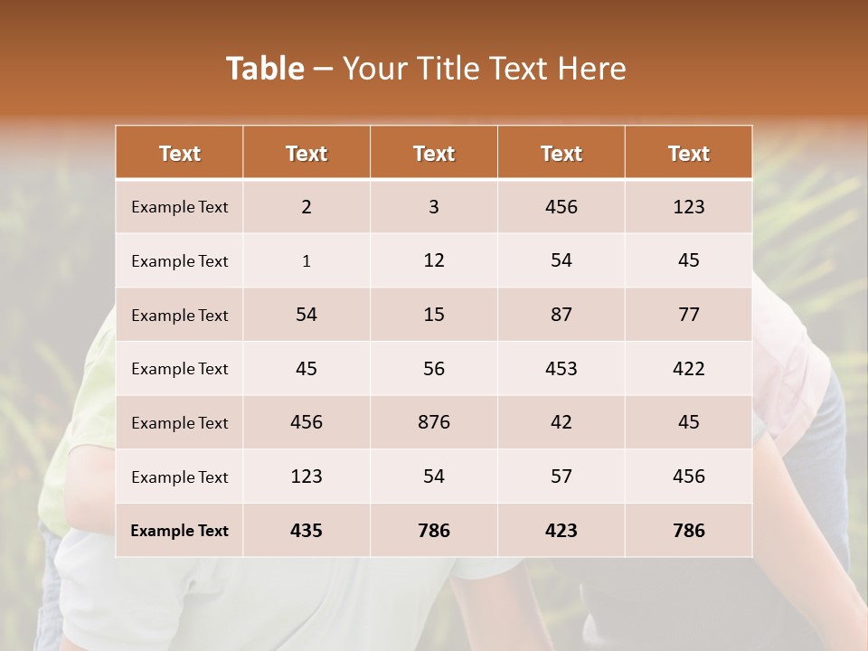 Coast Parent Retired PowerPoint Template