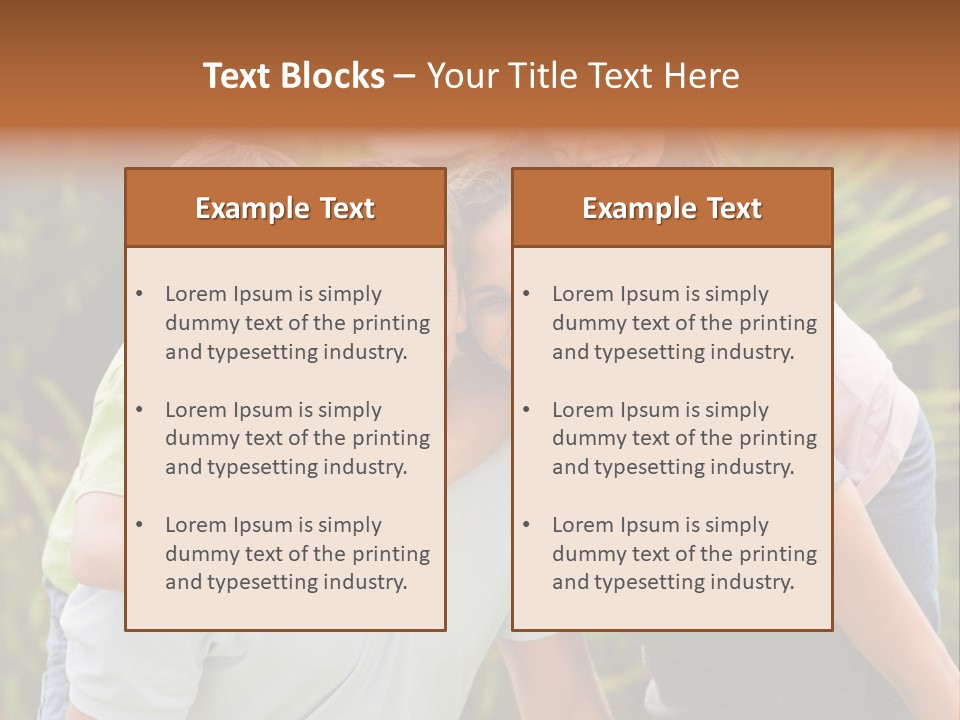 Coast Parent Retired PowerPoint Template