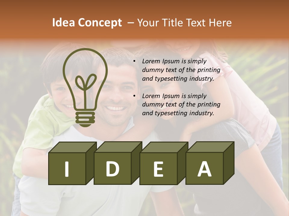 Coast Parent Retired PowerPoint Template