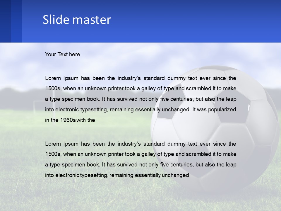 Family Coastal Wave PowerPoint Template