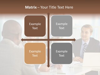 Retirement Older Sad PowerPoint Template