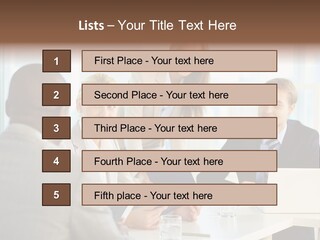 Retirement Older Sad PowerPoint Template