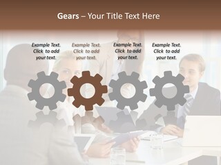 Retirement Older Sad PowerPoint Template