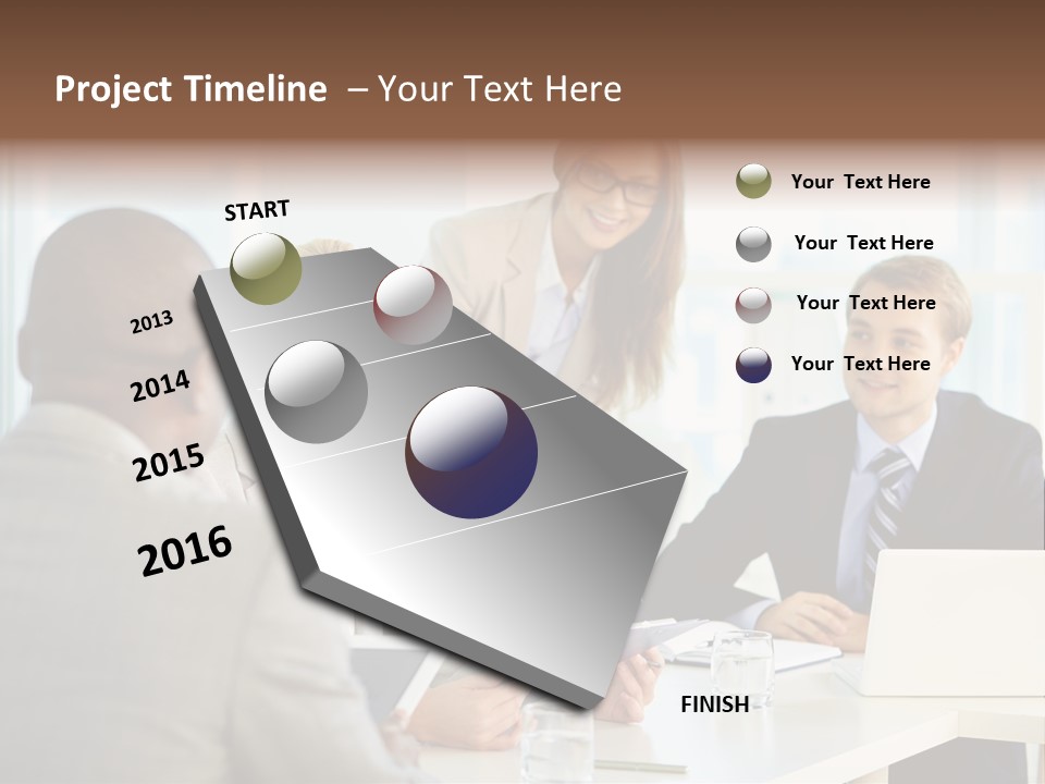 Retirement Older Sad PowerPoint Template