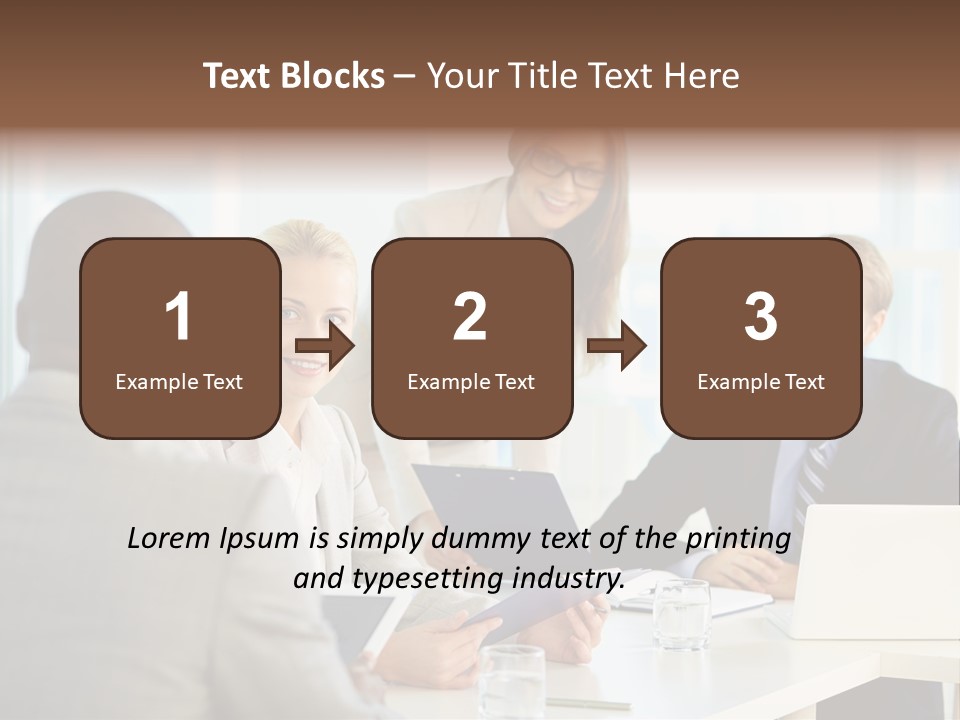 Retirement Older Sad PowerPoint Template
