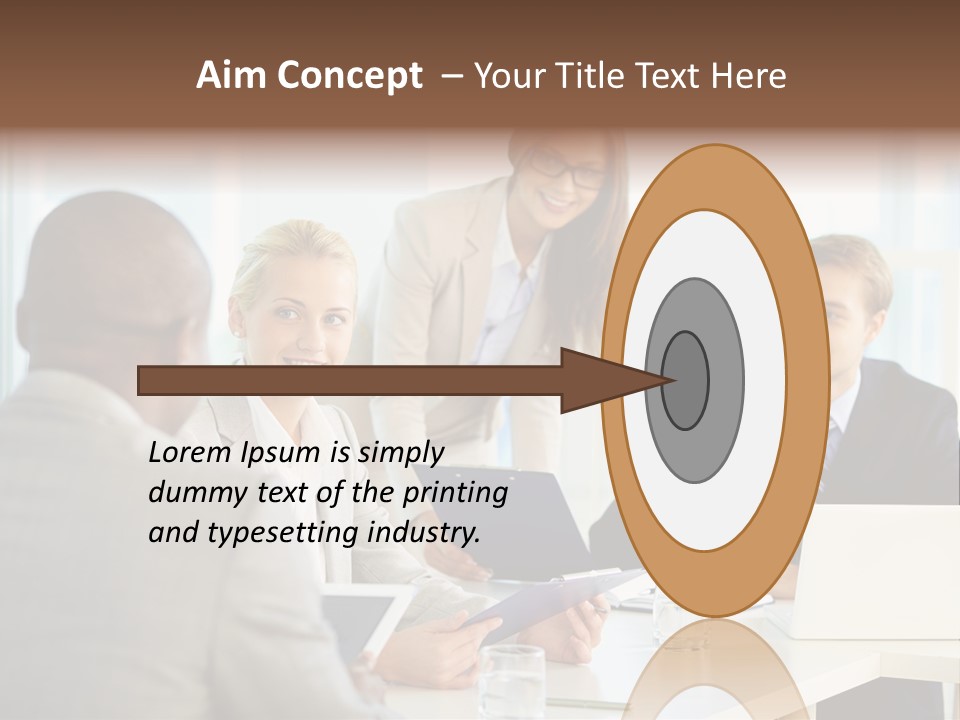 Retirement Older Sad PowerPoint Template