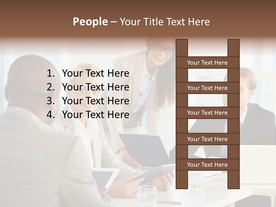 Retirement Older Sad PowerPoint Template