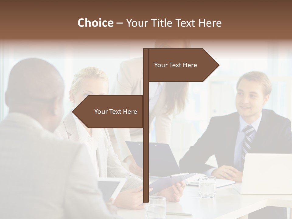 Retirement Older Sad PowerPoint Template